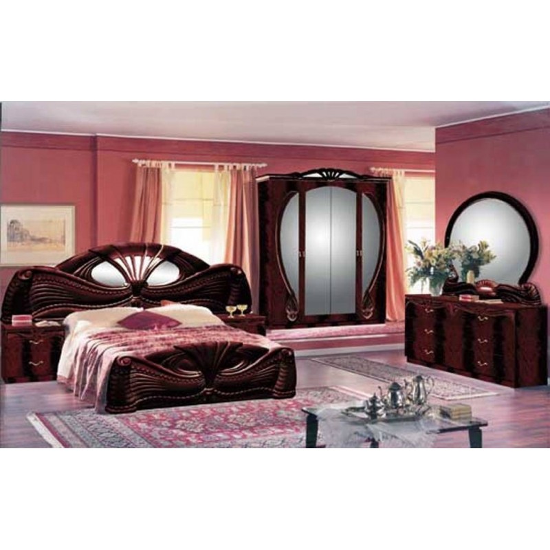 Chambre à coucher Italienne baroque Panel Meuble