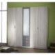 Armoire Penderie-rangement moderne 5portes