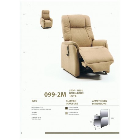 Fauteuil de Relaxation Electrique Releveur