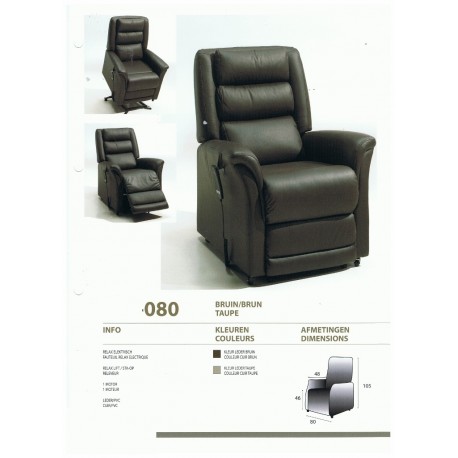 Fauteuil de Relaxation Electrique Releveur