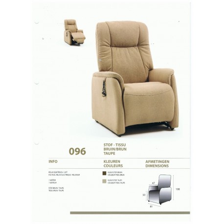 Fauteuil de Relaxation Electrique Releveur