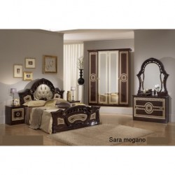 Chambre à coucher Italienne baroque complète 6pièces